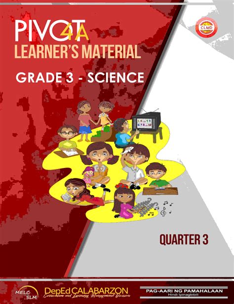 Science 9 Quarter 3 Module 1 Week 1 .